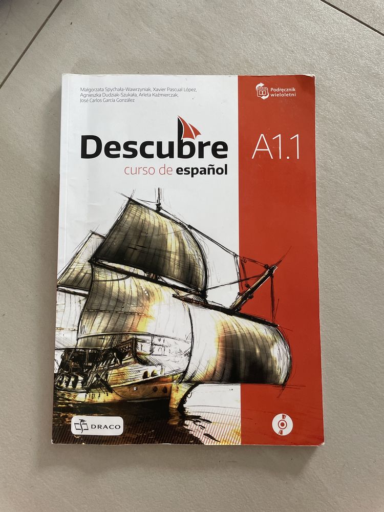 Podręcznik Descubre A1.1 curso de español + płyta
