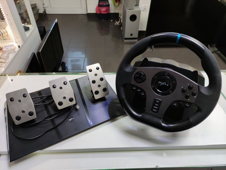 Kierownica 900 stopni PXN V9 z pedałami