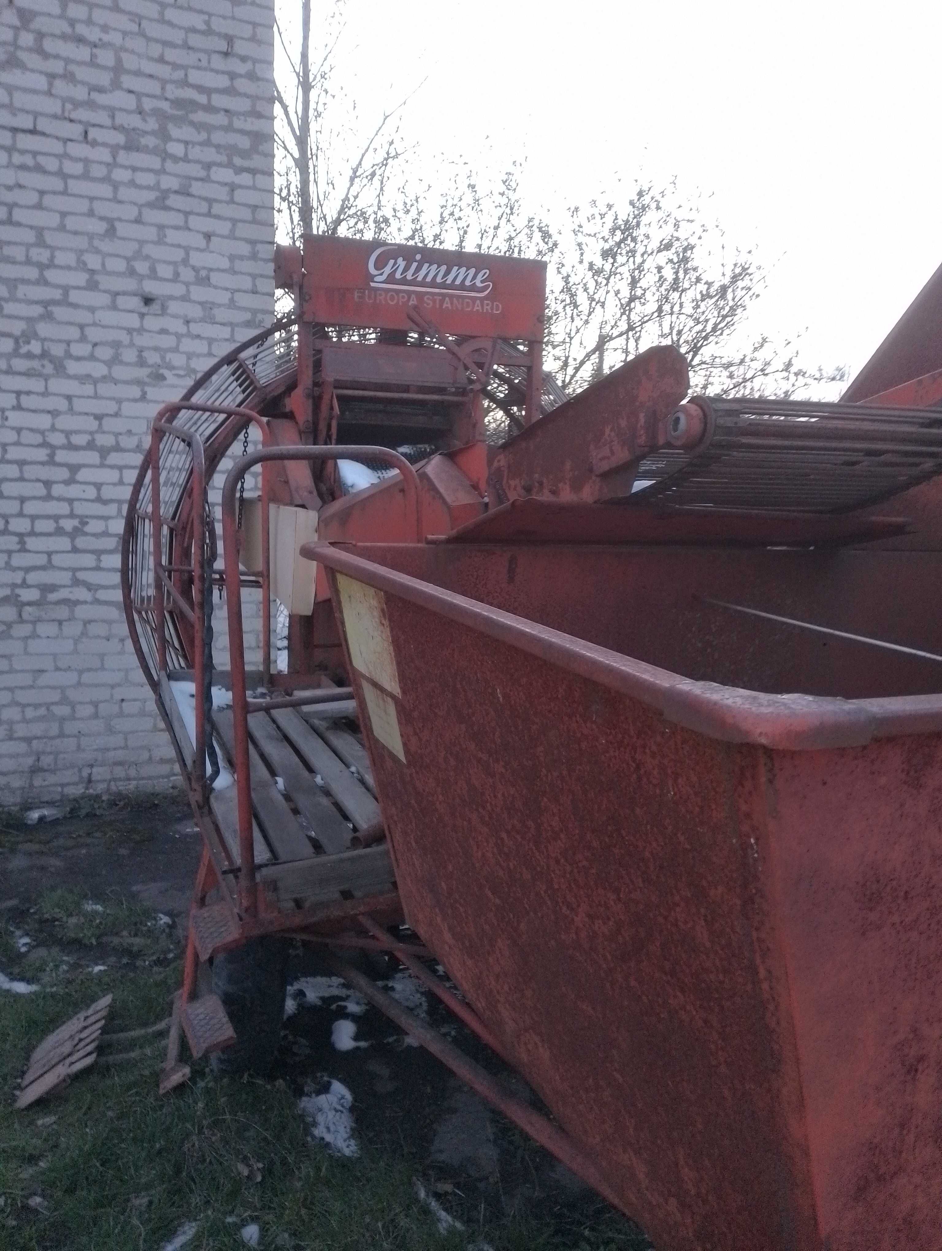 Картопле комбайн гріме Grimme Europe standard