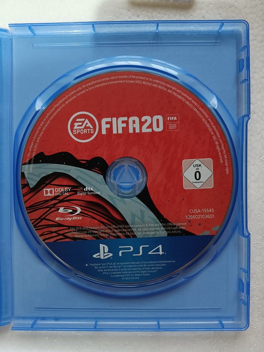 Jogo para PS4 FIFA 20