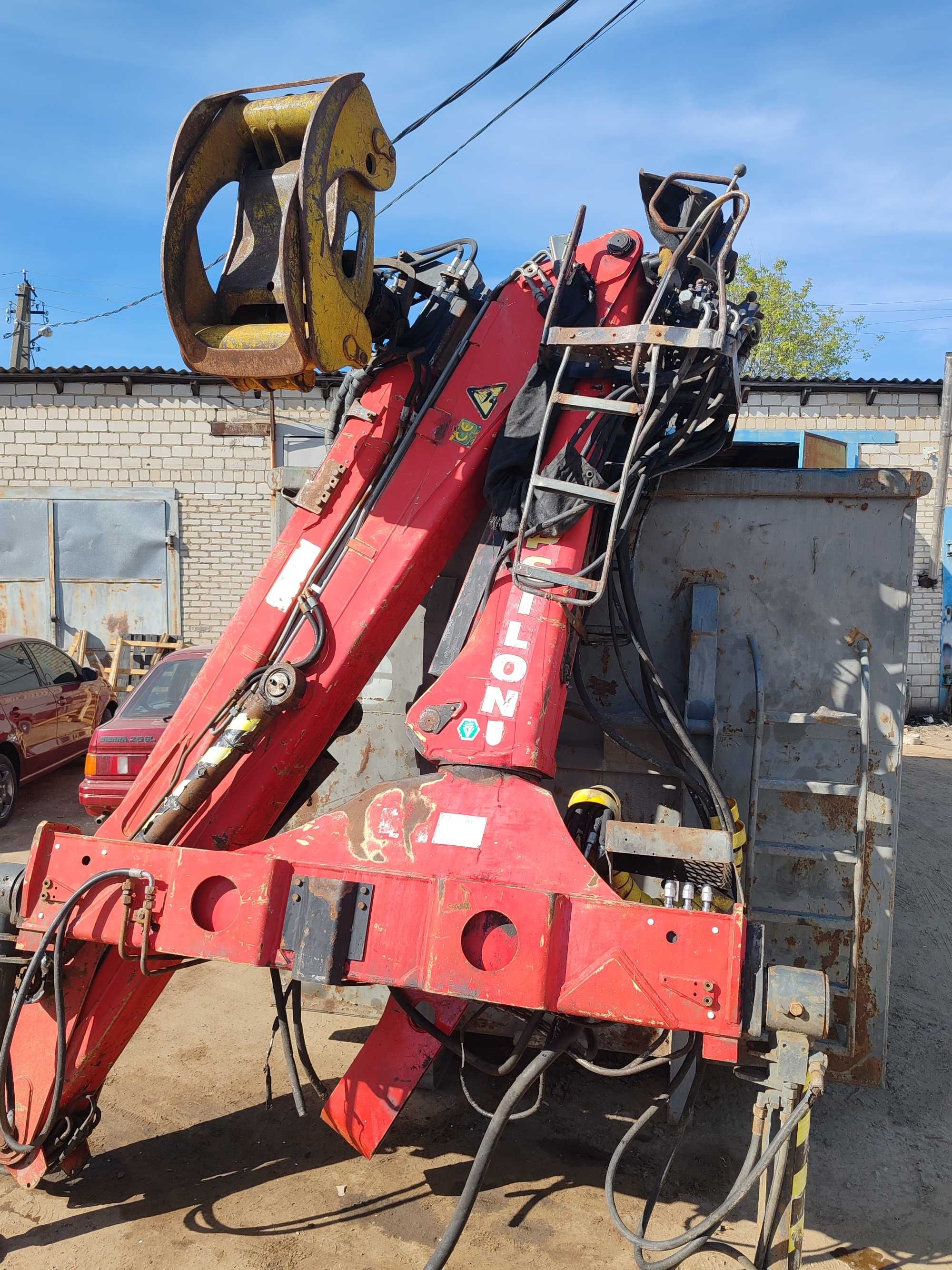 Лісовий Кран маніпулятор Palfinger Epsilon E10.78Z Hiab Fassi Copma