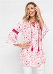 AB4808 tunika boho we wzory 36/38.