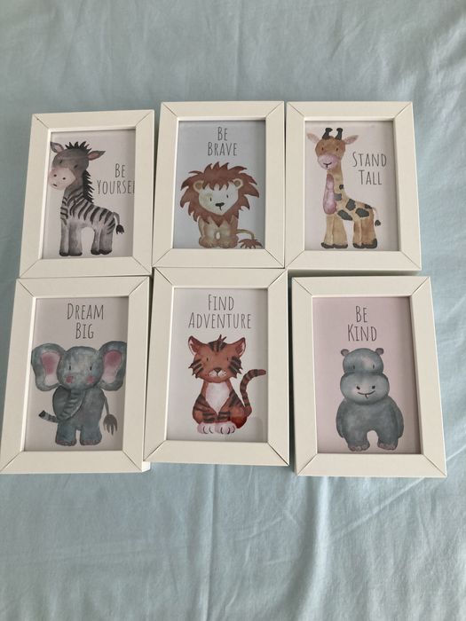 Quadros decorativos quarto bébé