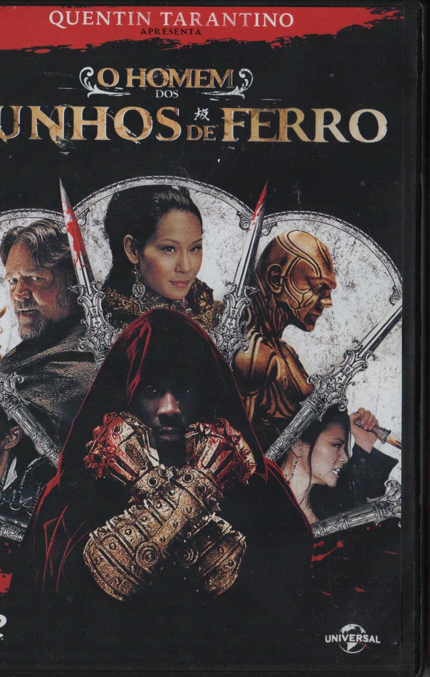 Dvd O Homem dos Punhos de Ferro - acção - Russell Crowe/ Lucy Liu