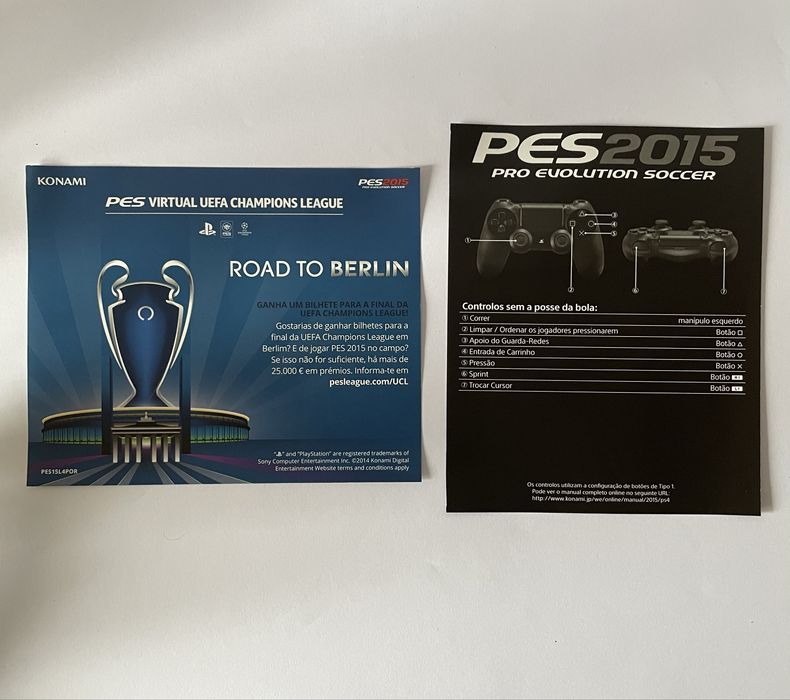 PES 2015 PS4 | CIB | PAL | Completo