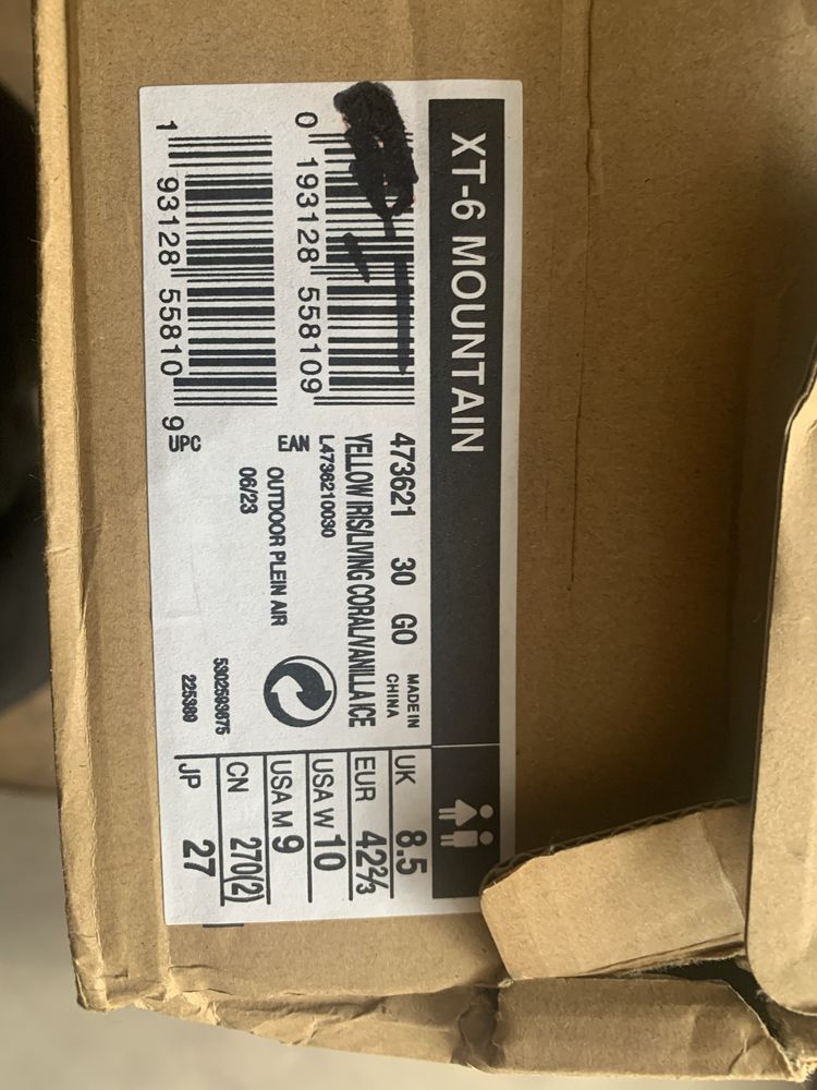 Оригінал Salomon XT 6 Mountain Siguniang