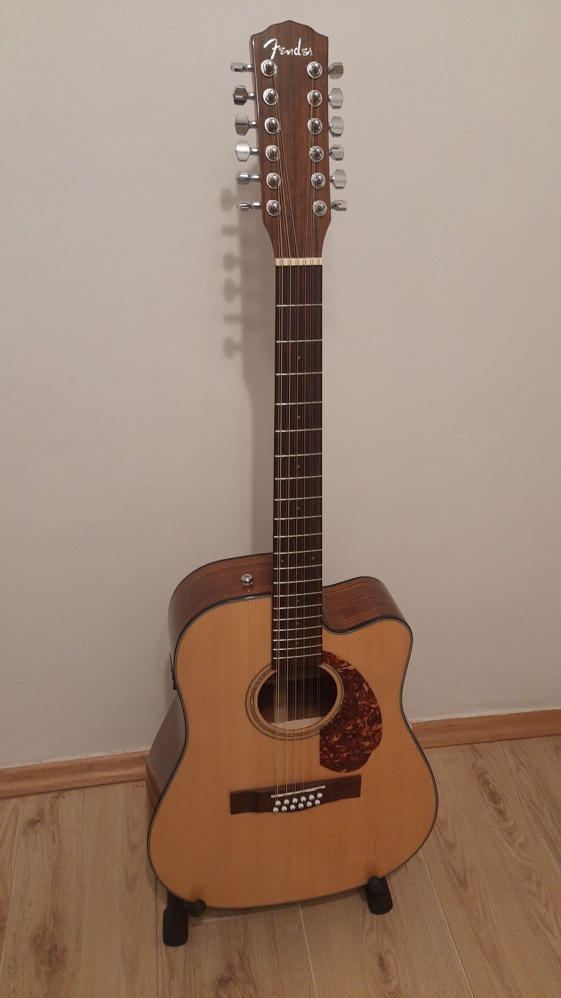 TAKAMINE FENDER gitara elektro-akustyczna + REGULACJA LUTNICZA