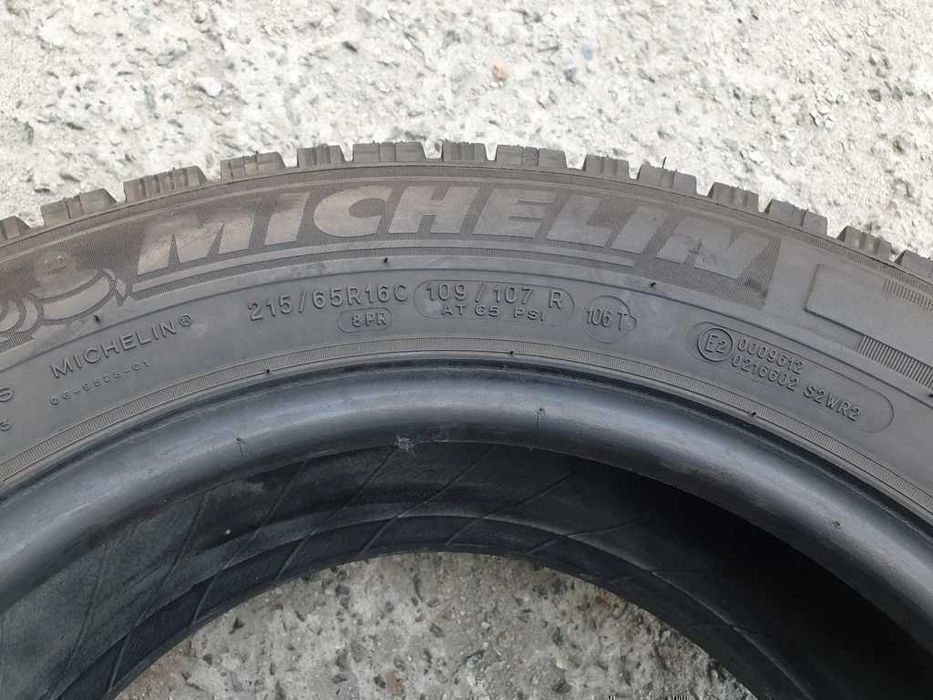 215/65 R16C 109/107R Michelin AgilisAlpin зима 4штуки 2018рік