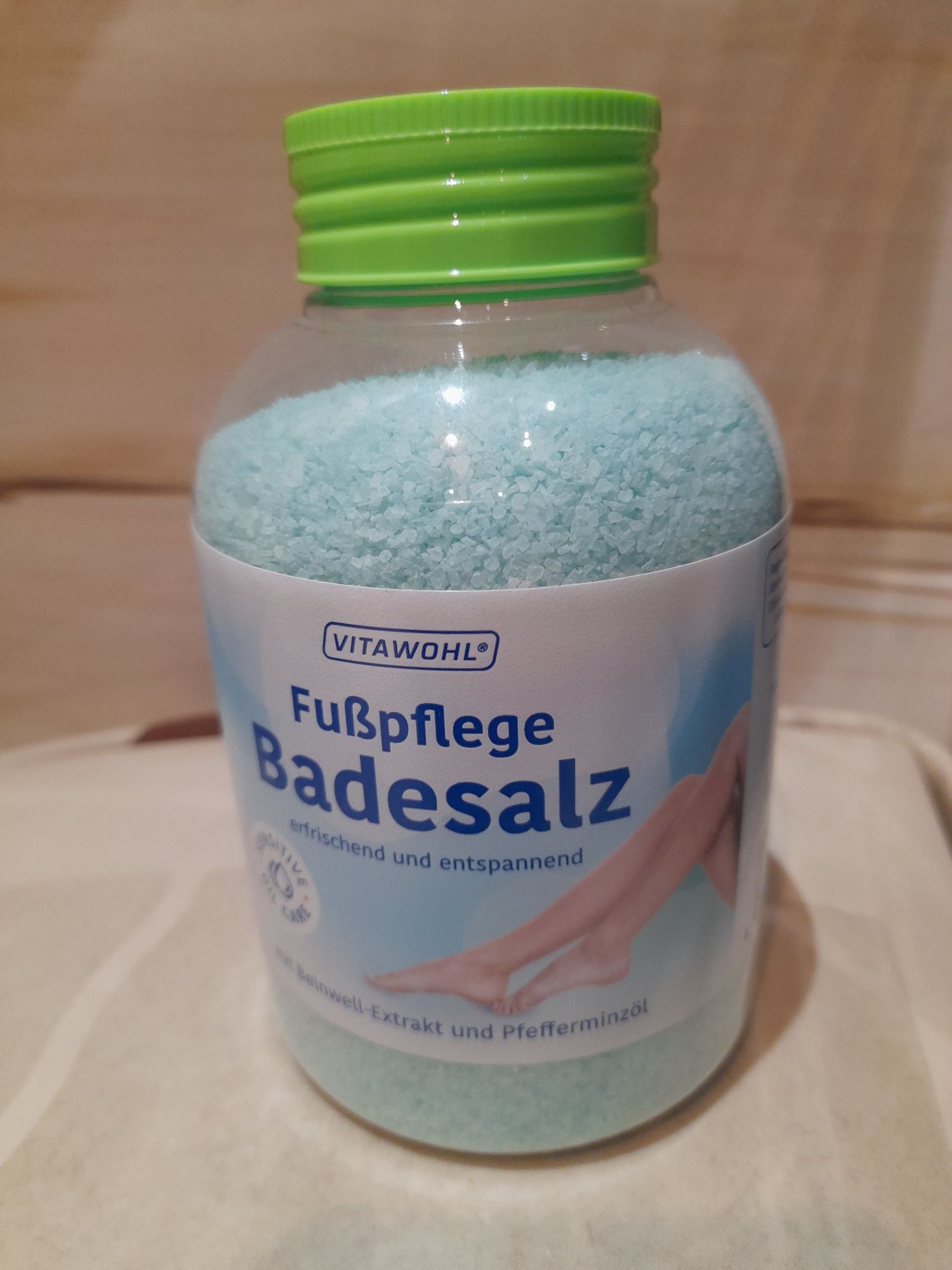 Sól do stóp przeciw nadmiernemu poceniu,poj.600 g