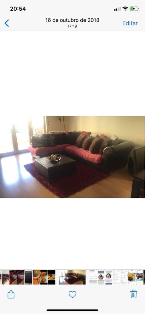 Sofa mais mesa de centro