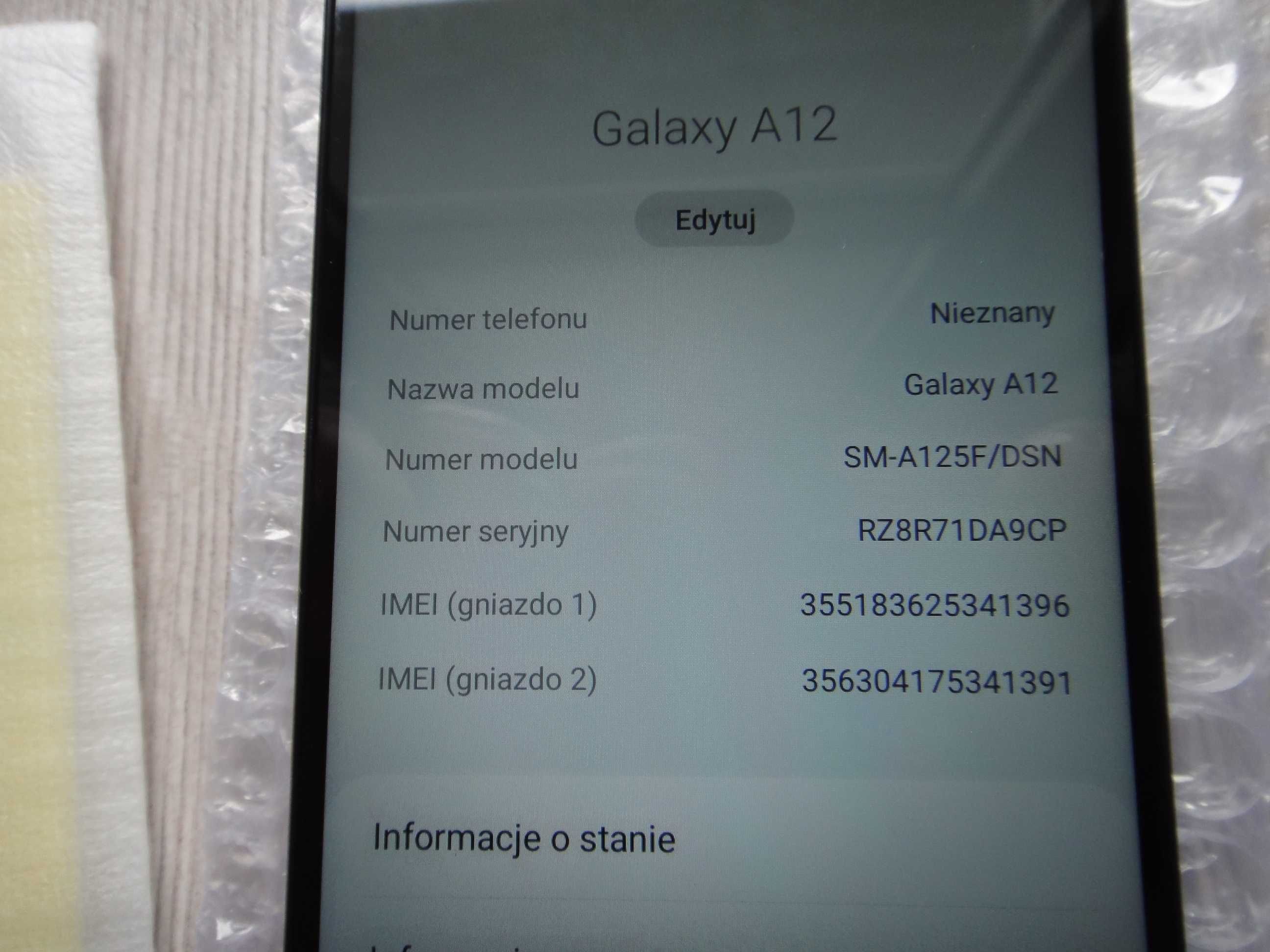 Samsung Galaxy A12 Sm-A125F 64/4Gb