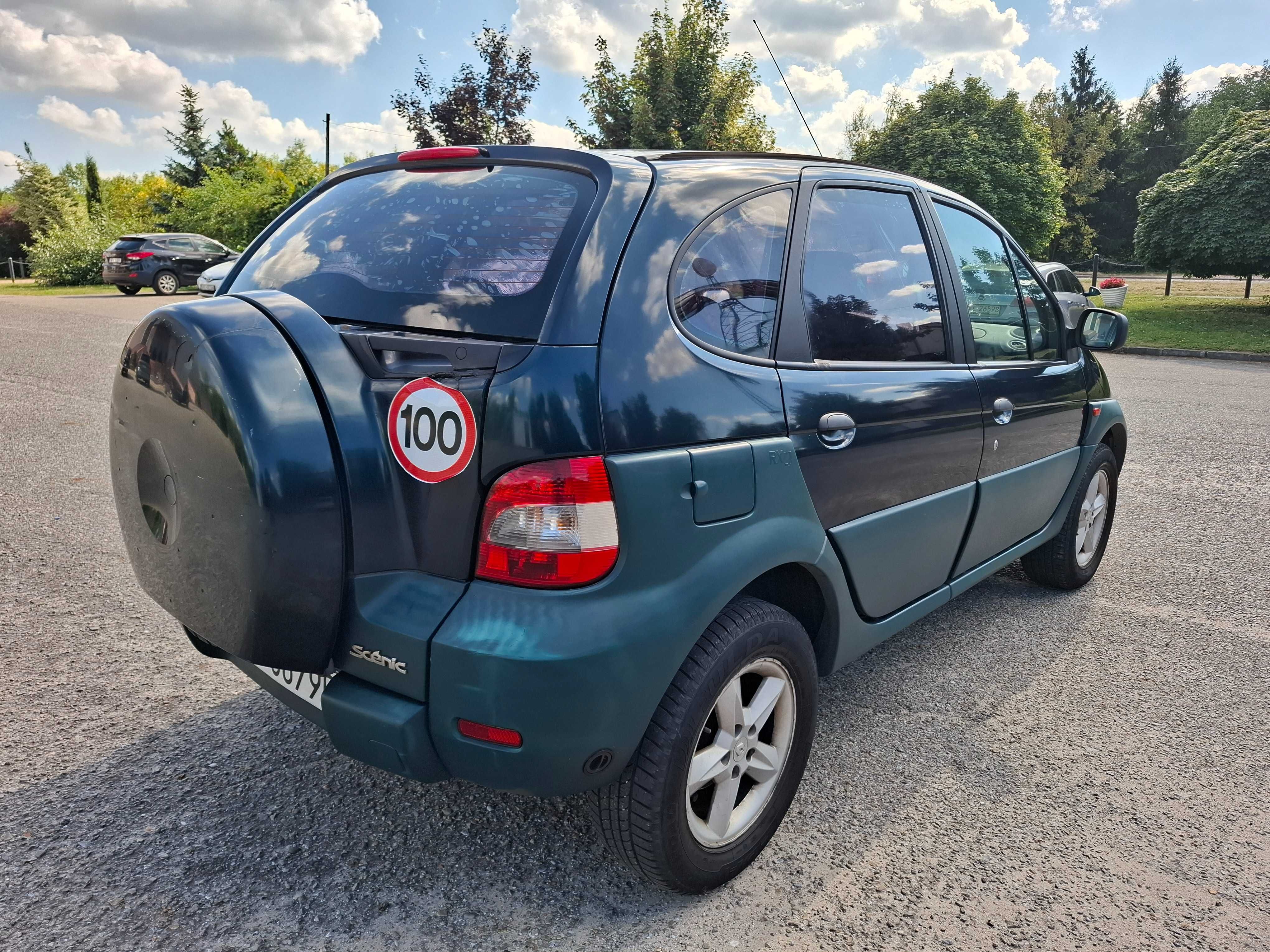 Renault Scenic RX4 2.0 Benzyna+Gaz Sekwencja 4X4 Alumy Opłaty Sprawny