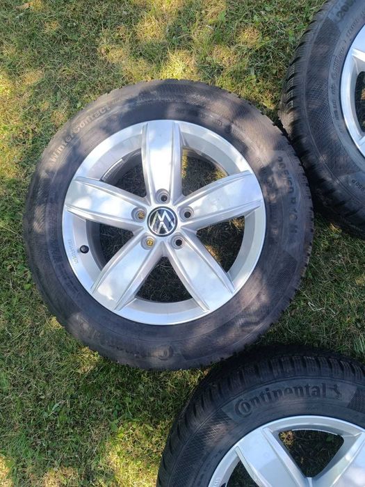 Koła zimowe VW T-Roc 205/60 R16 Continental WinterContact