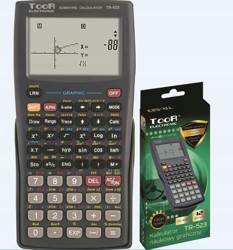 Kalkulator Naukowy Graficzny Tr-523 Toor, Toor