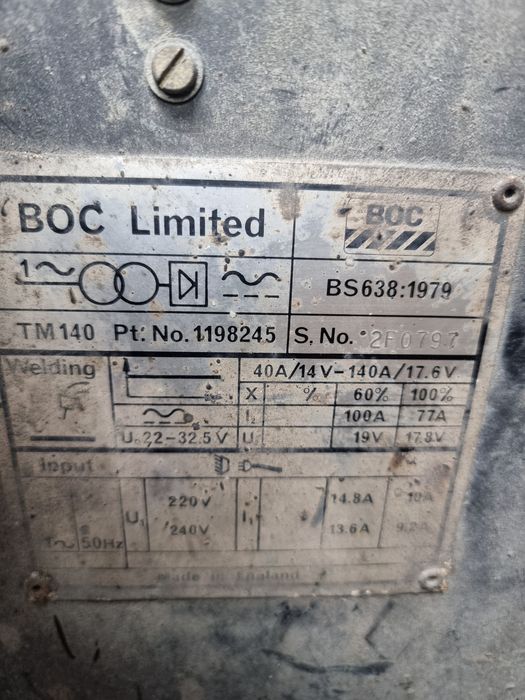 Spawarka migomat BOC Transmig 140