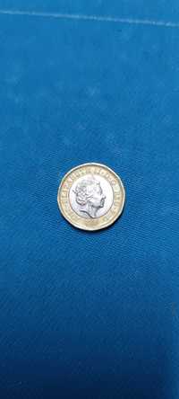 Moeda One pound 2017 Elizabeth ll