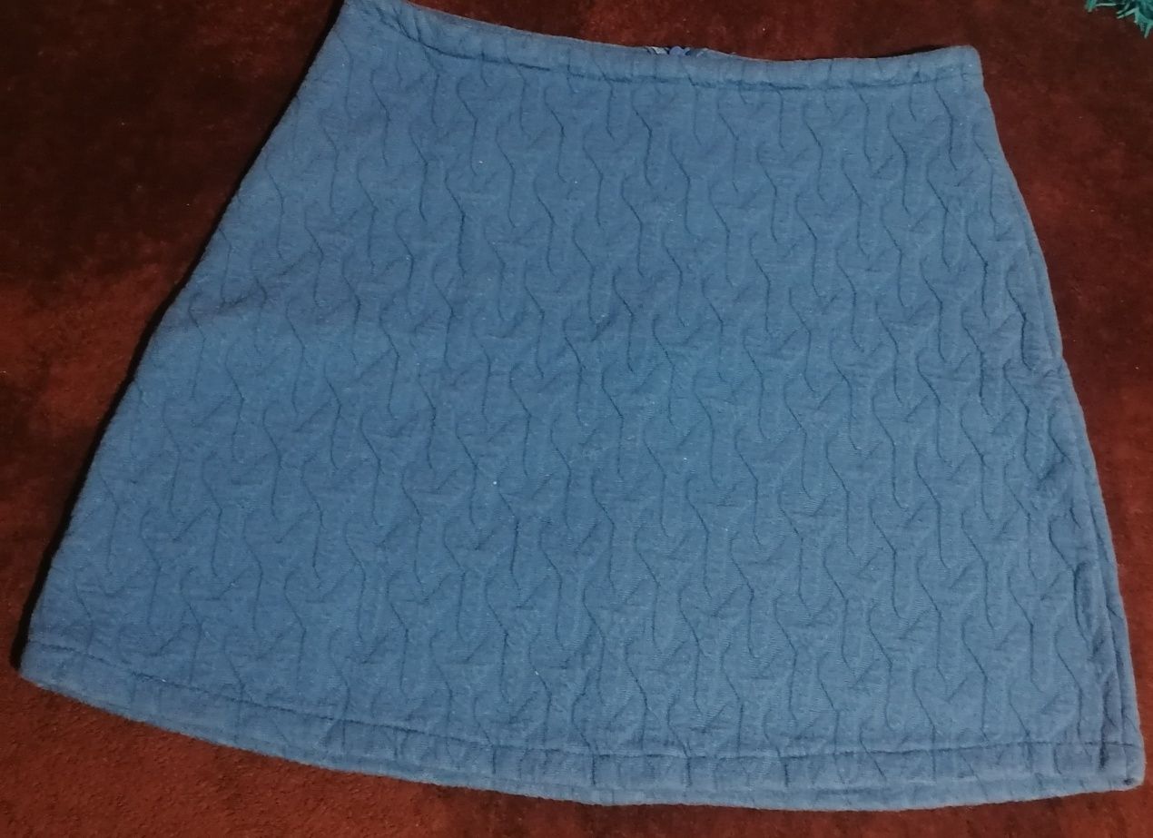 Spódnica mini niebieska,rozmiar L /XL