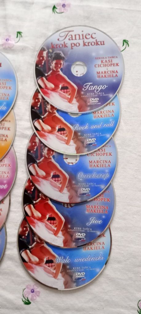 DVD Nauka tańca 15 płyt