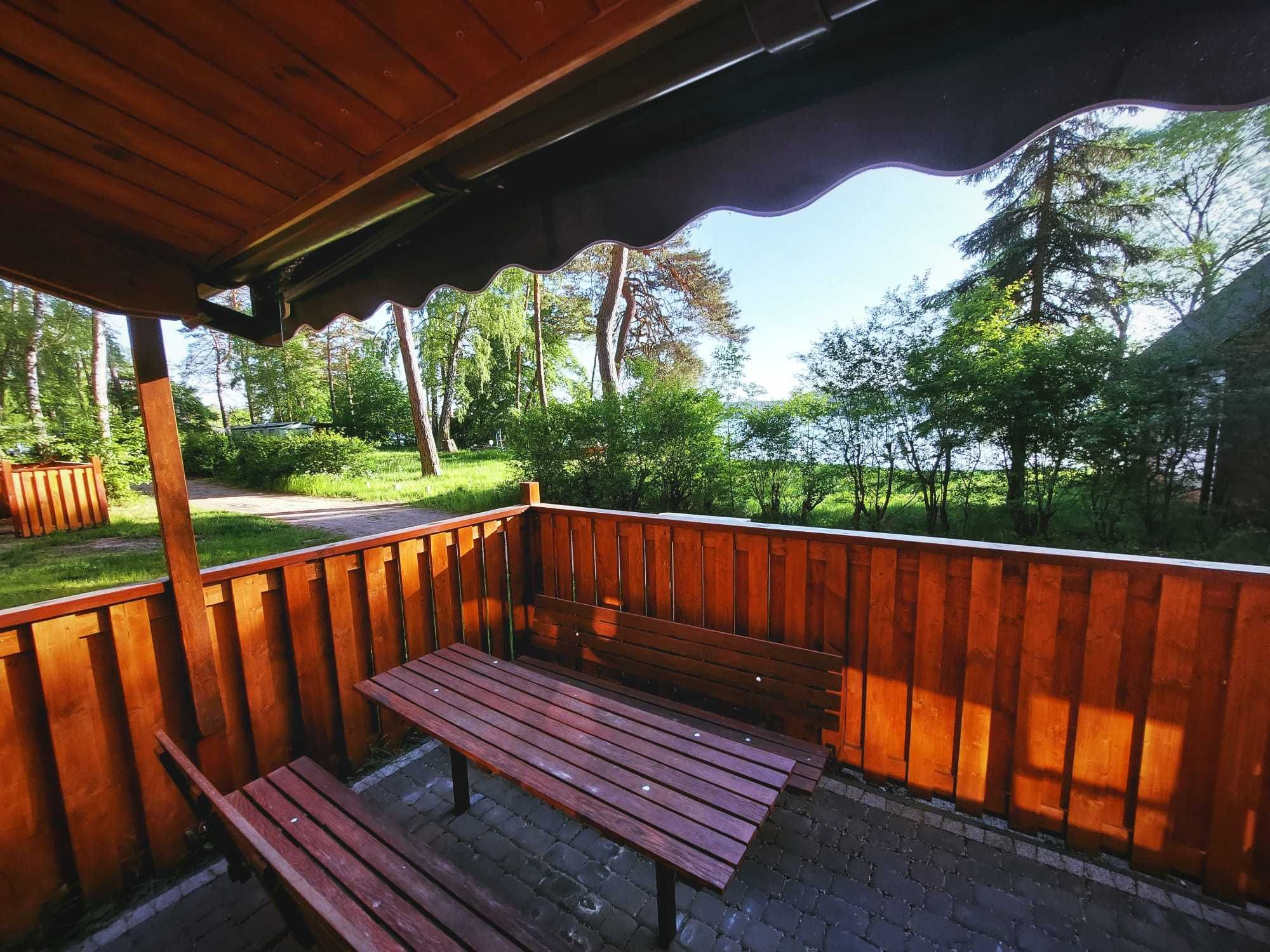 Domek letniskowy nad jeziorem Partęczyny Pojezierze Brodnickie