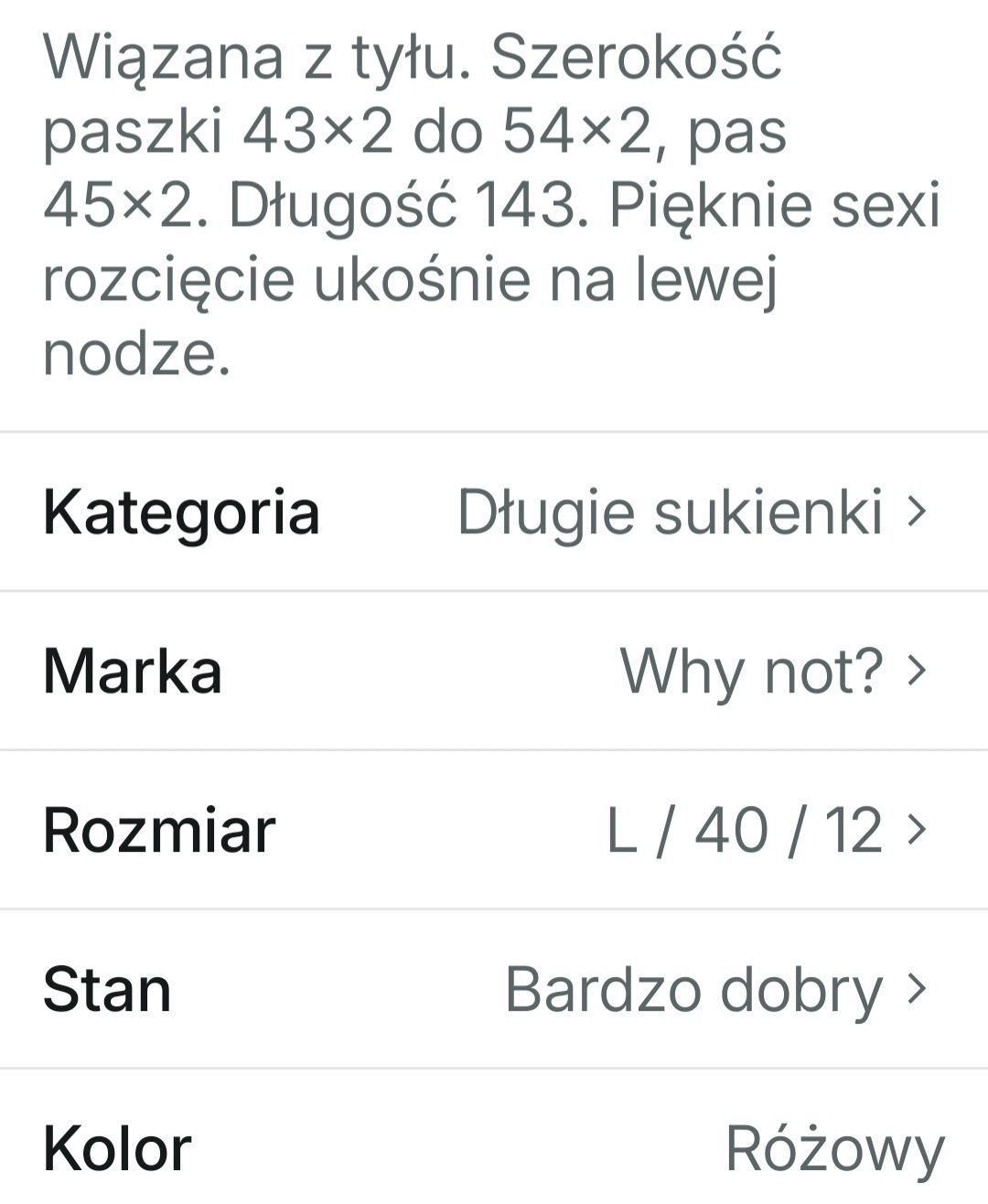 Cudowna sukienka wizytowa i na każdą okazję