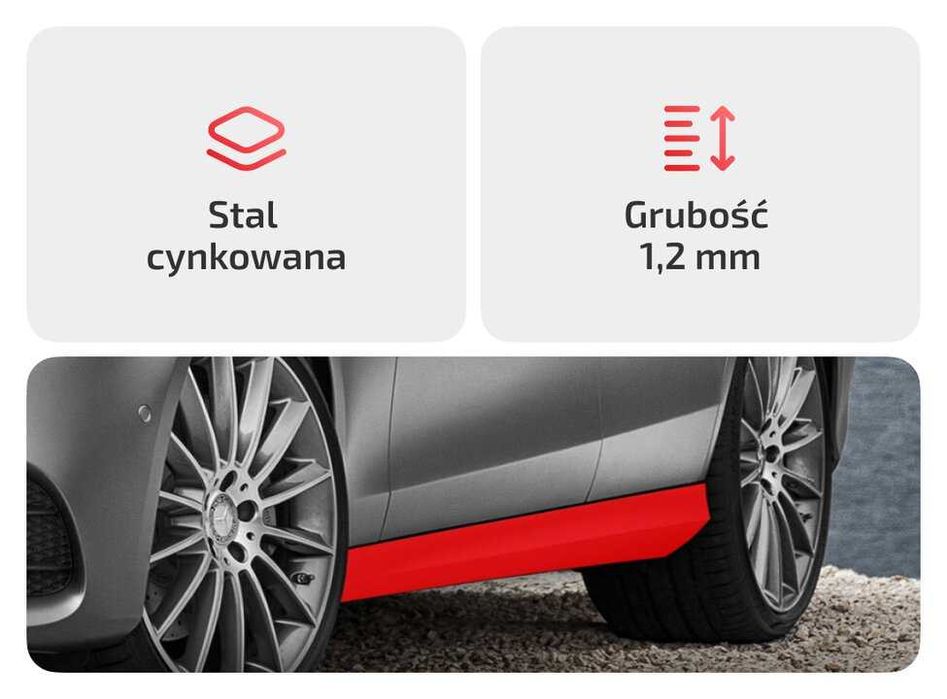 Reperaturka progu do Daihatsu Terios II (2006–2017) prog lewy / prawy