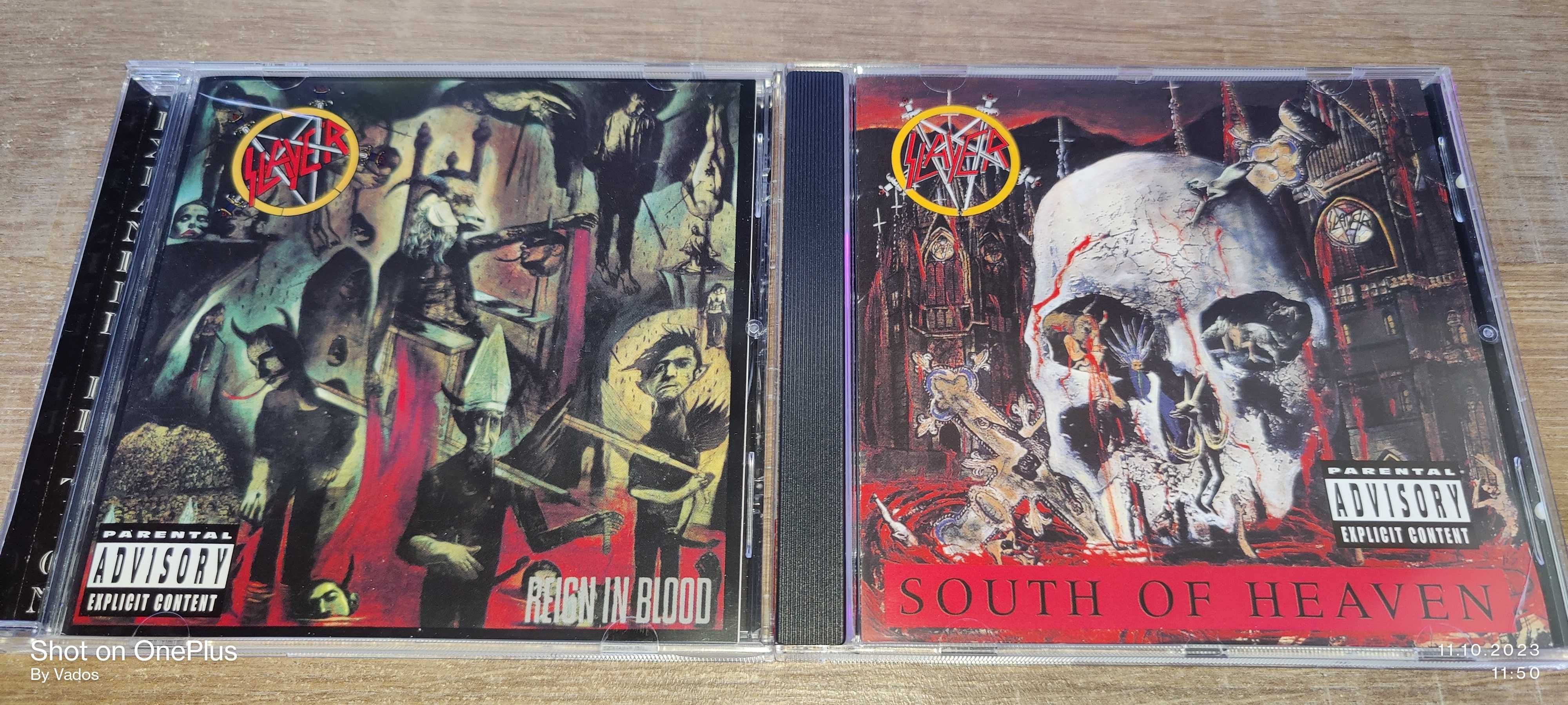 Фирменные CD Slayer,Soulfly,Septic Flesh,Slash,Sirenia
