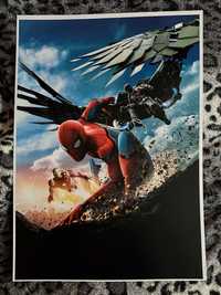 Spider Man plakat duży A3 Spider-Man Marvel Peter Parker Iron Man