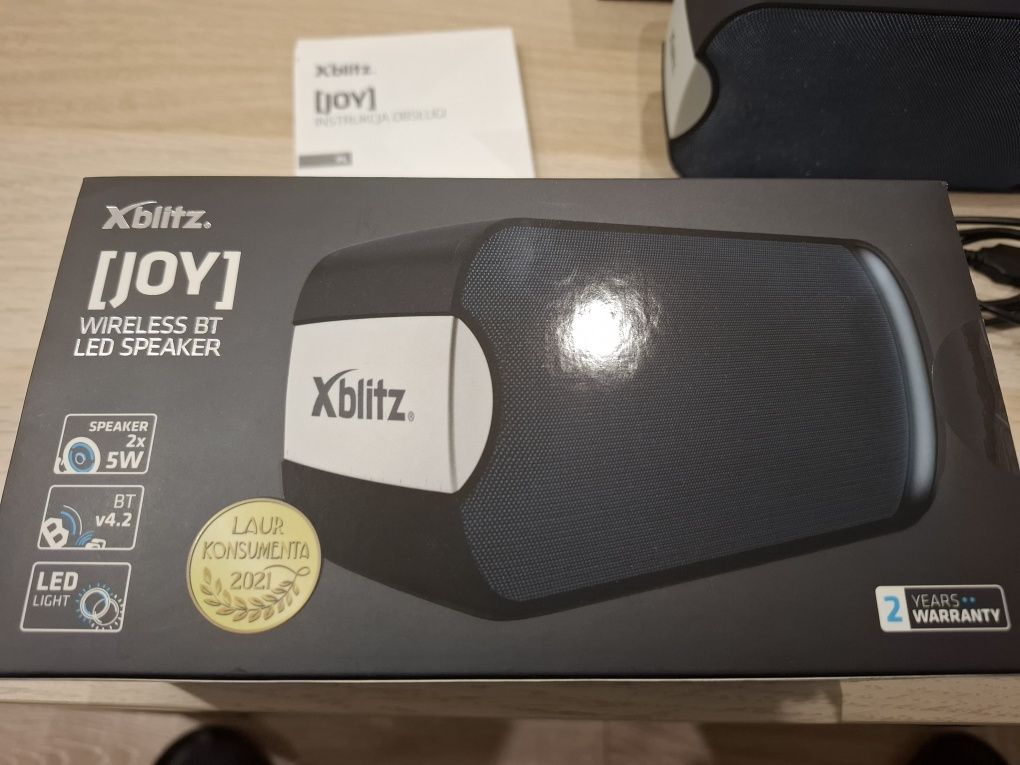 Głośnik mobilny 2x5W Radio