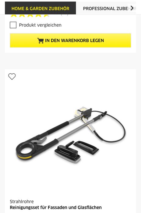 Kärcher - Extensão para fachadas e janelas