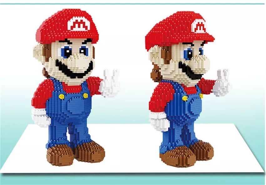 Figurka Super Mario Bros z mini klocków