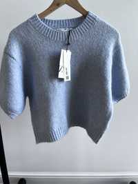Sweter z krótkim rękawem