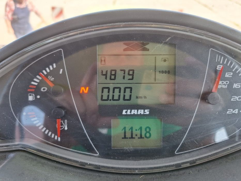 Claas Arion 650 Cmatic z 2016r bez adblu motor John Deere Pneumatyka