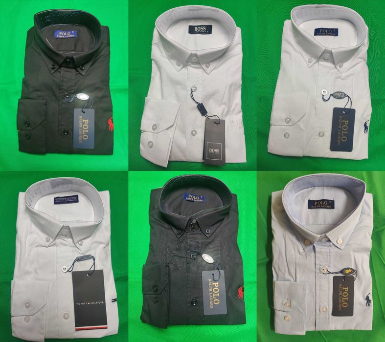 Koszula męska S-XXXL Tommy Hilfiger Ralph Lauren Hugo Boss