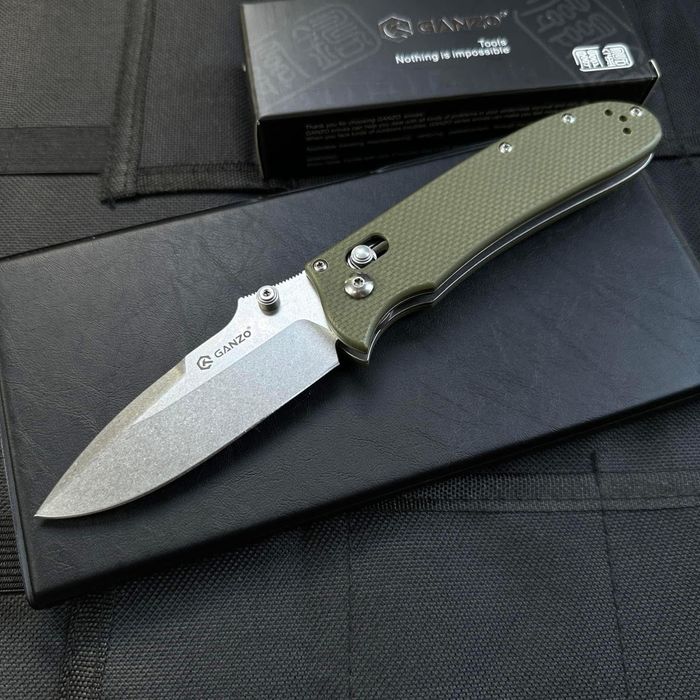 Нож складной Ganzo D704, сталь D2, оригинал, гарантия