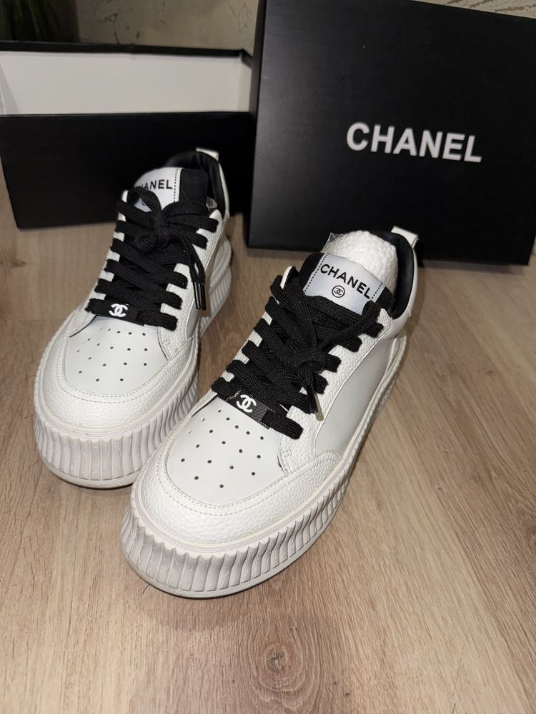 Кеды Chanel белые 39 размер