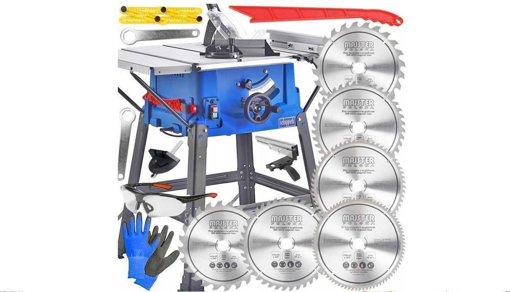 XXL: PIŁA STOŁOWA Krajzega do DREWNA SCHEPPACH Germany Pilarka Nowa