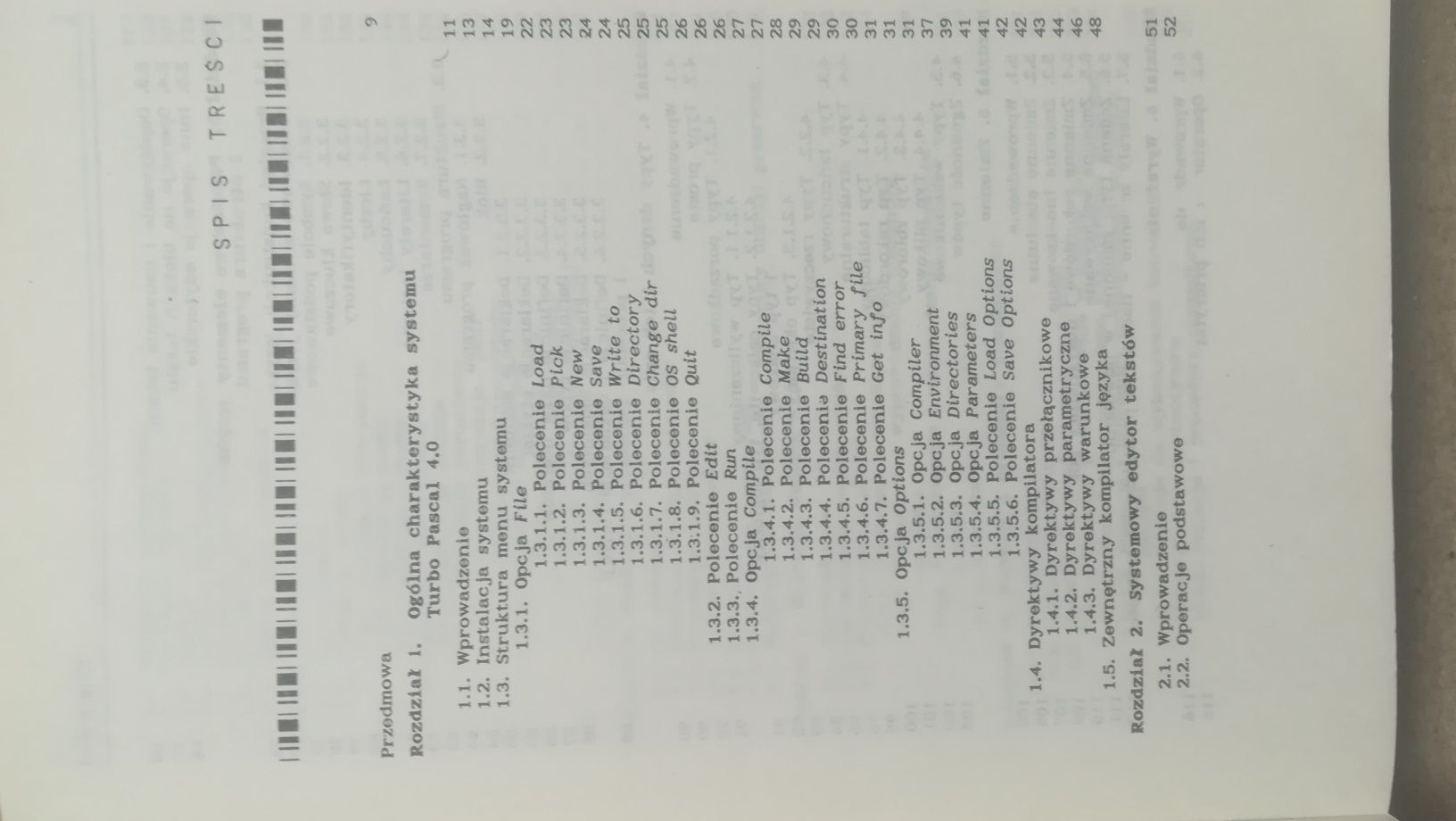 Turbo pascal 4.0 podstawy systemu i jezyka