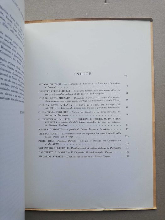 Estudos Italianos em Portugal, número 37, 1974