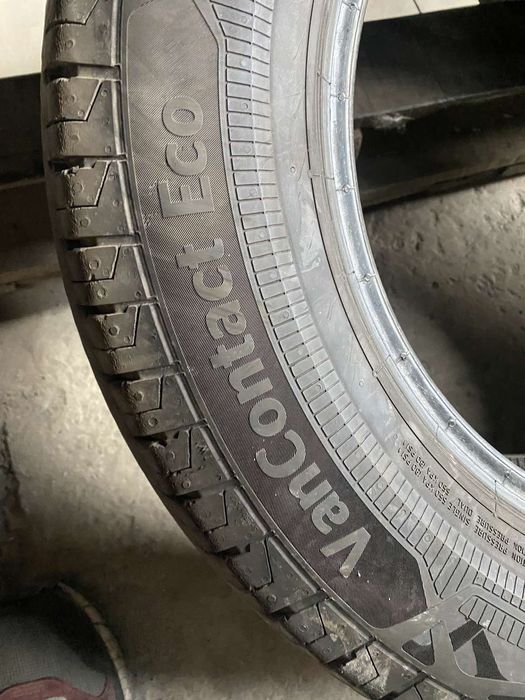 215.65.16c Continental 1шт лето БУ склад шины резина из Европы 65 R16с