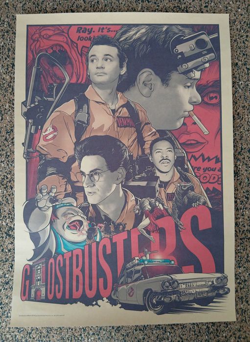 Poster - GhostBusters (papel kraft 30x42 cm)
