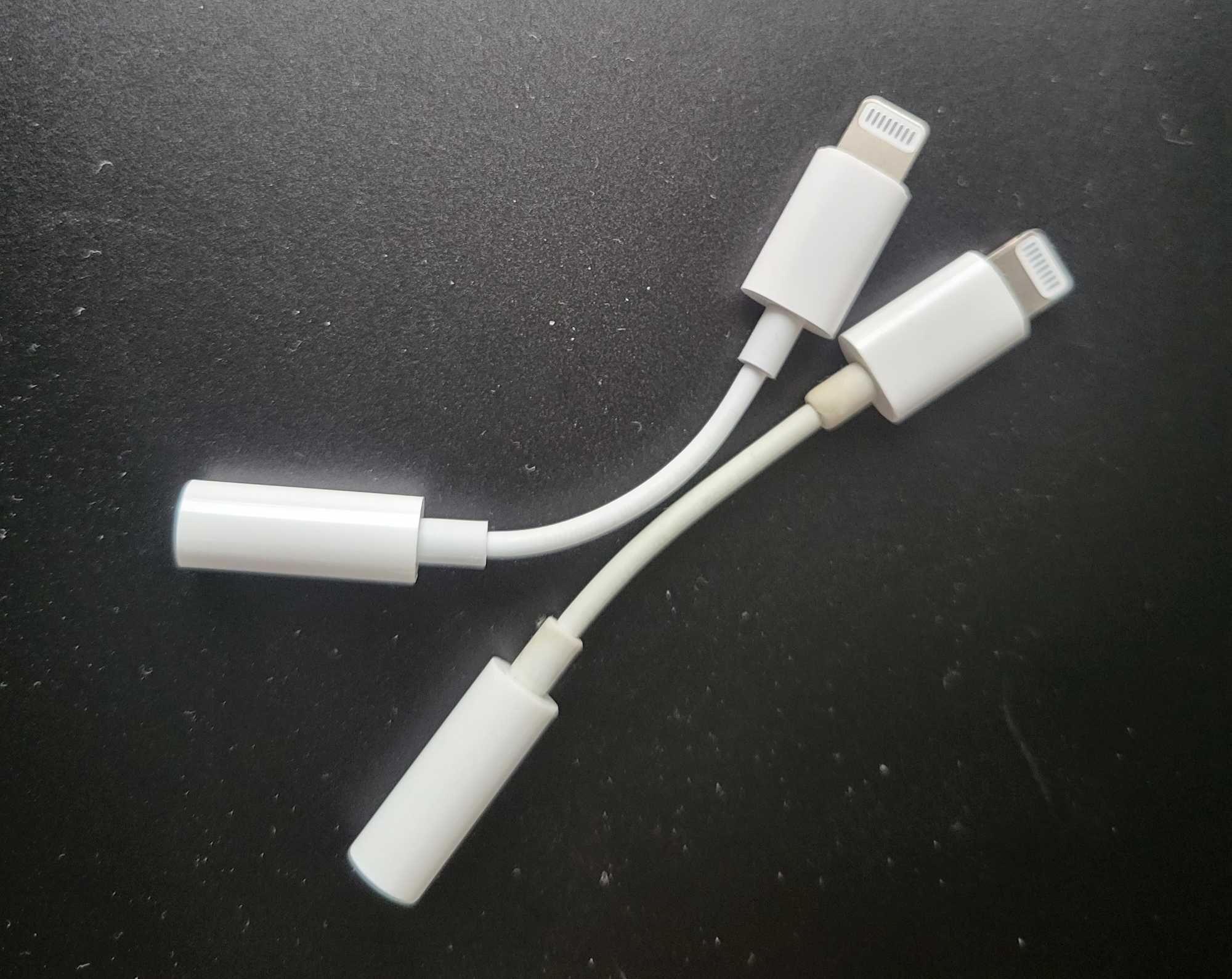 Przejściówka z Lightning na gniazdo słuchawkowe 3,5 mm Apple