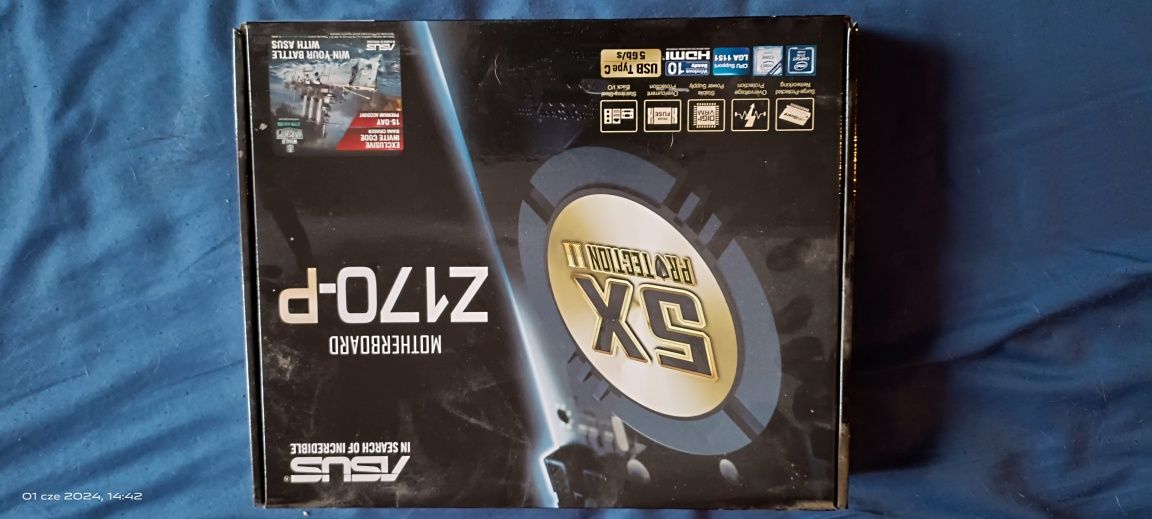 Płyta główna Asus Z170-P plus procesor