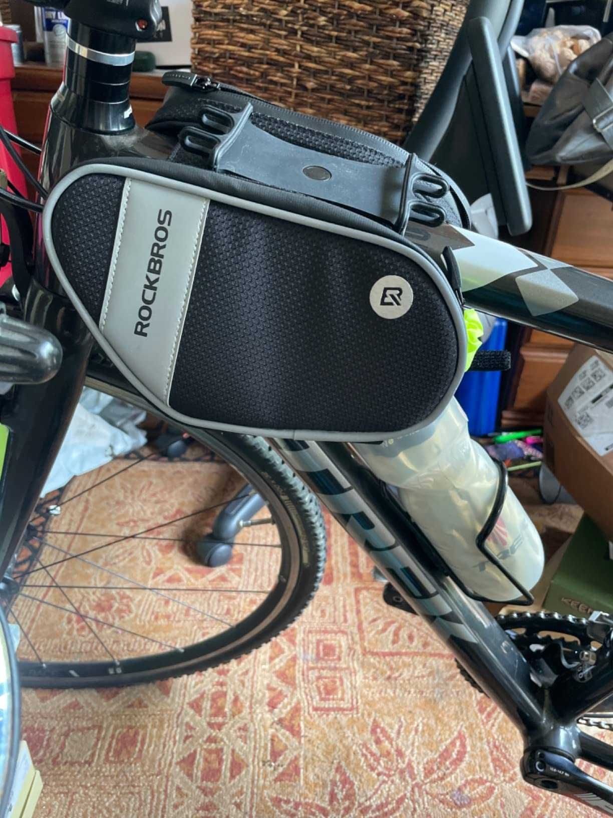 Якісна велосипедна сумка на раму RockBros, водозахищена, велосумка