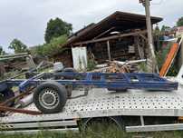 Rama z mostem i zawieszeniem pneumatycznym Mercedes Sprinter 906