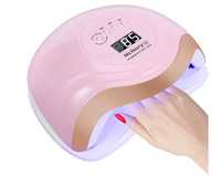 Lâmpada Led UV Unhas Gel 36 W sensor e ecrã  18 LED Nail Art Pés