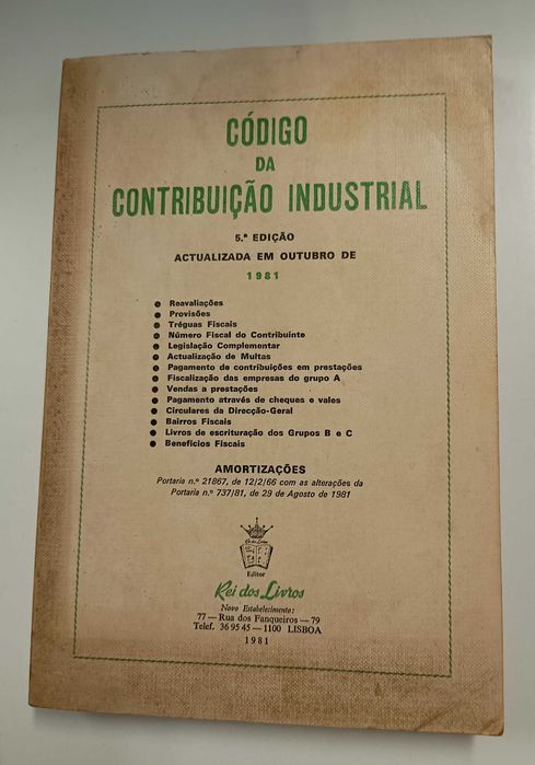 Código da Contribuição Industrial