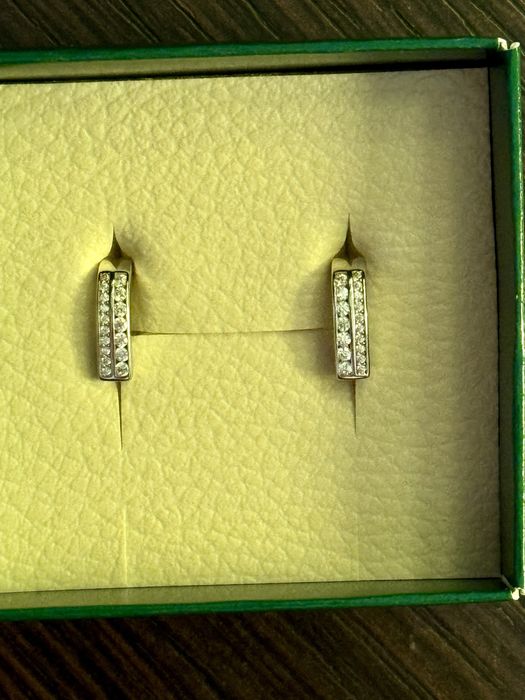 Продам срібні сережки