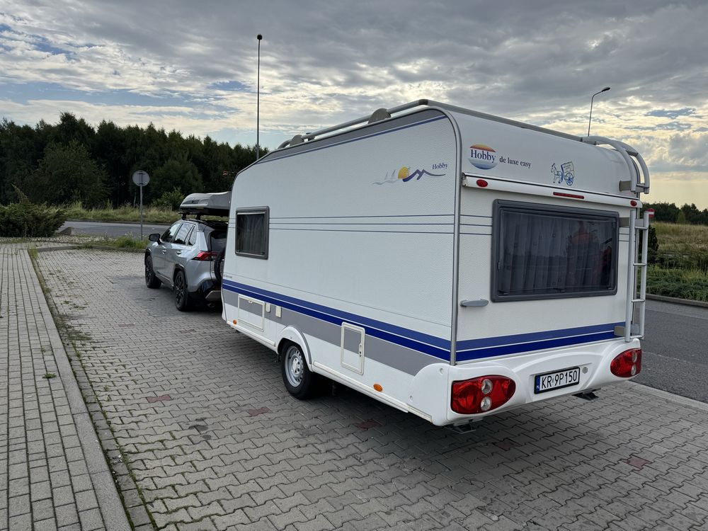 Hobby De Luxe Easy 400 KB, klima Dometic,Mover,markiza,przynamiot itd