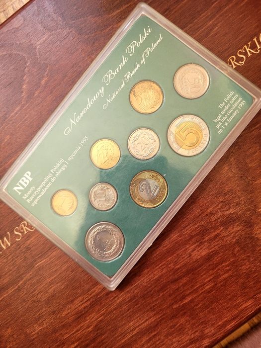 III RP Zestaw monet obiegowych podenominacyjnych