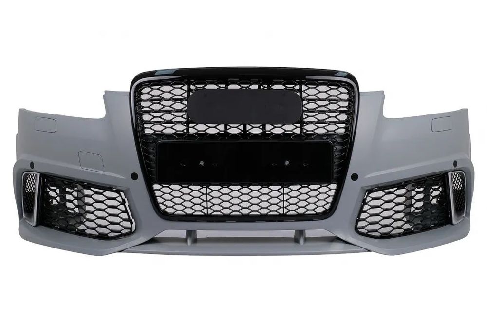 ZDERZAK PRZEDNI AUDI A6 C6 4F RS6  LOOK 2004-2010 PDC SRA